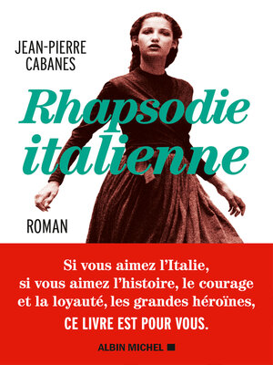 cover image of Rhapsodie italienne